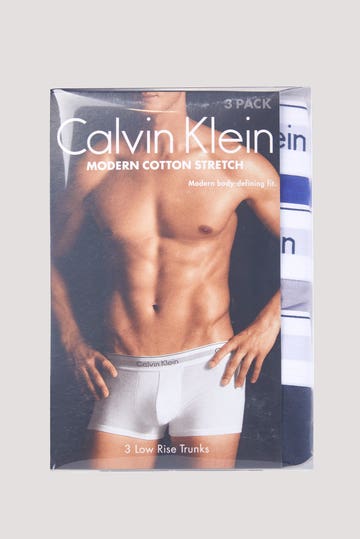 Modern Cotton Stretch Trunks 3 Pack