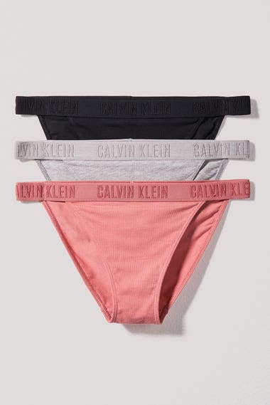 Monochrome String Bikini 3 Pack