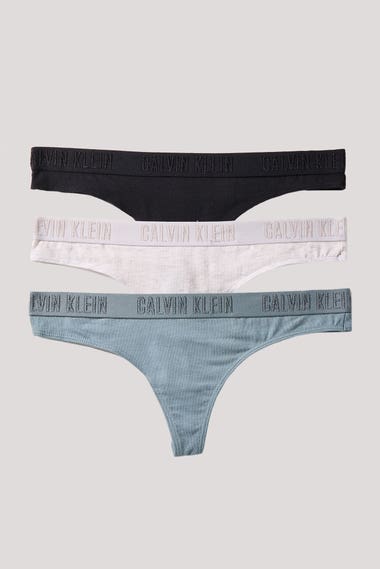 Monochrome Thong 3 Pack
