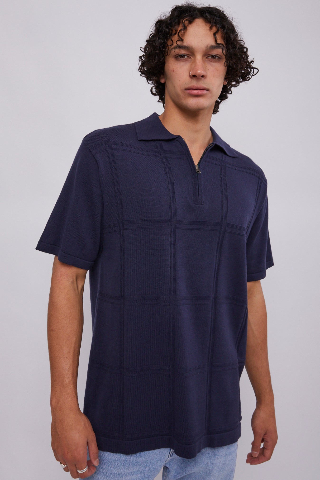 Natural Cooperation Knit Polo | North Beach