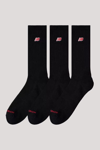 Nb Patch Logo Crew Socks 3 Pack