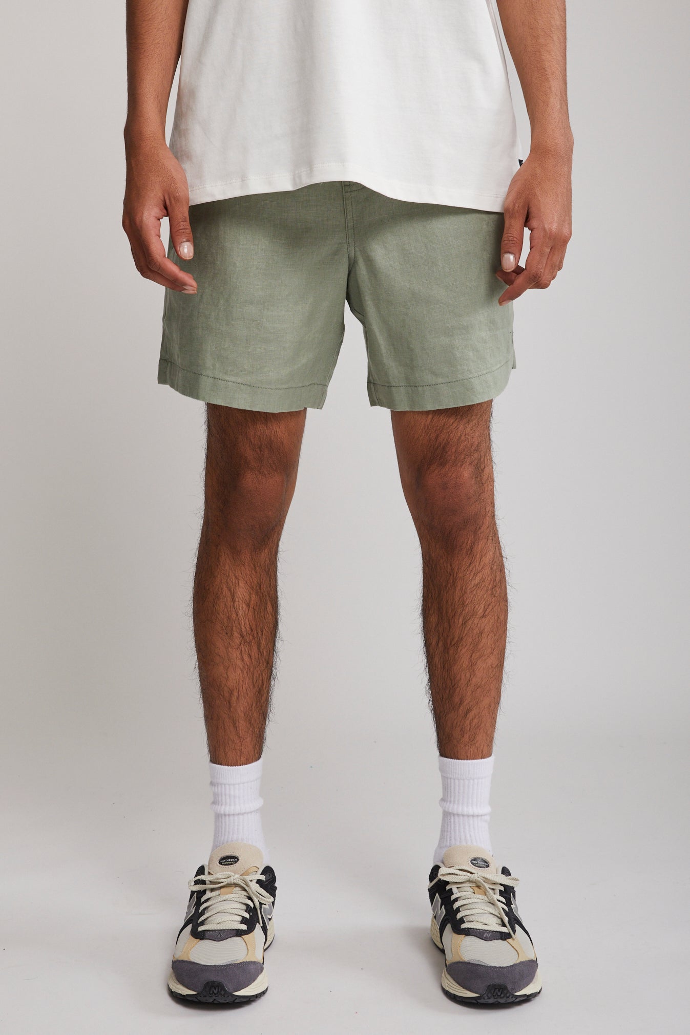 Neville Linen Shorts | North Beach