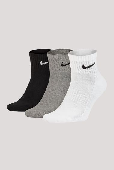 Nike Everyday Cushioned Ankle Sock Multi 3 Pack