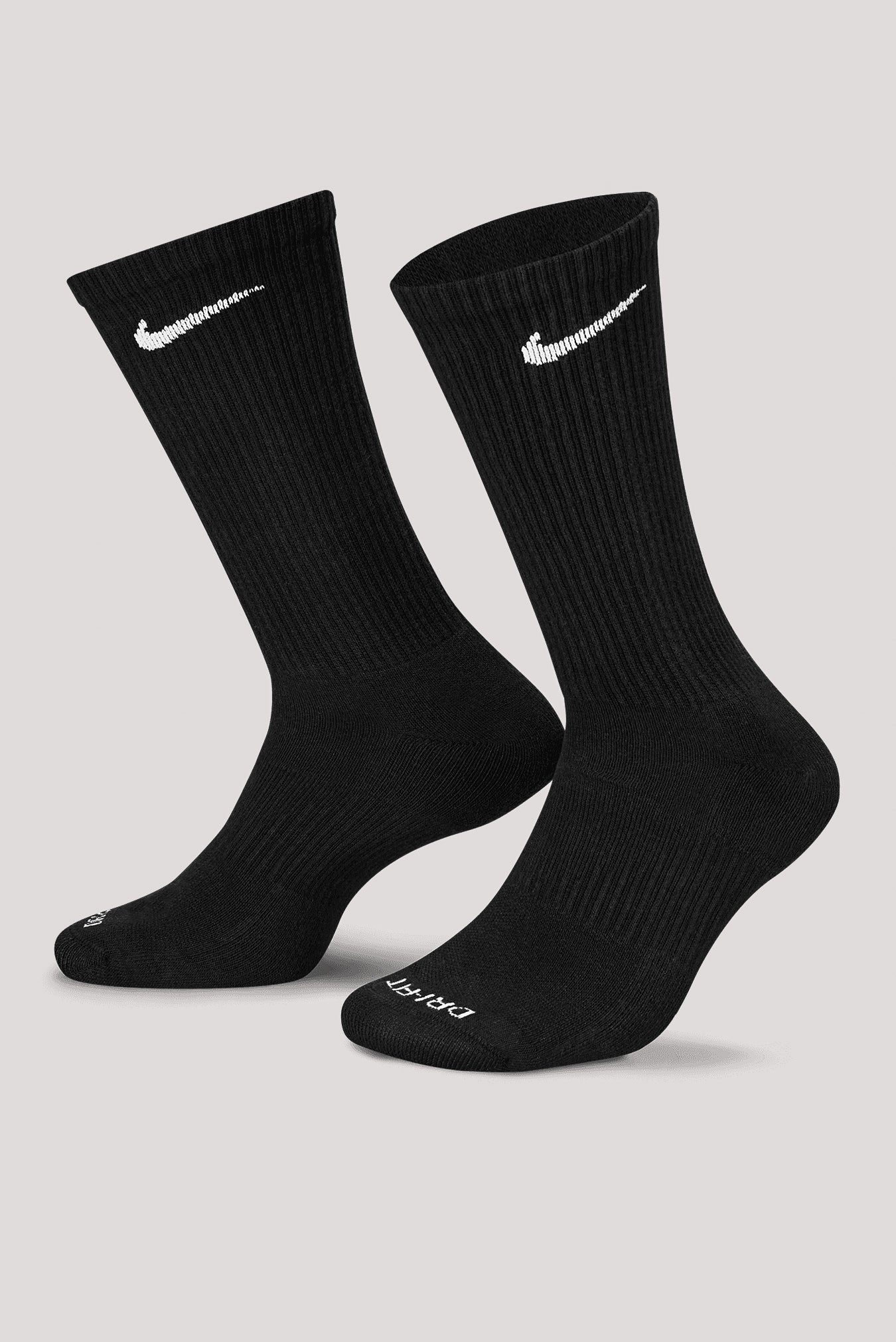 nike black cushion socks