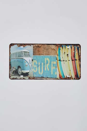 Number Plate Surf
