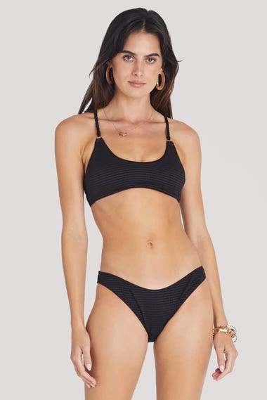 Obsidian Tina Crop Bikini Top