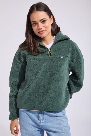 Old Days Half Zip Crew Sweatshirt