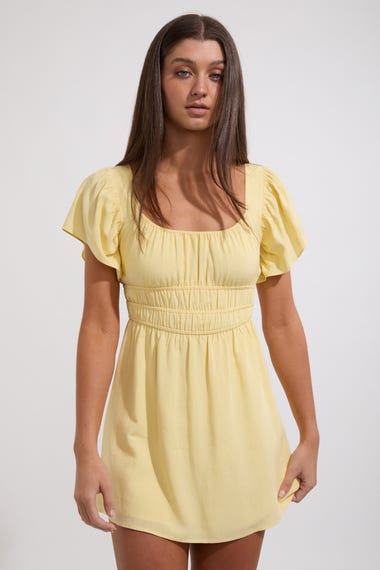 Ophelia Flutter Mini Dress