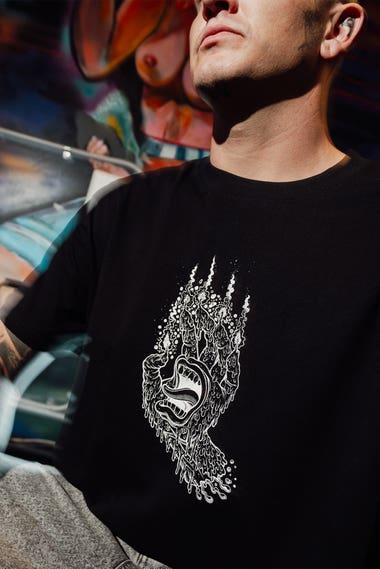 Pace Ritual Hand Mono Front T Shirt