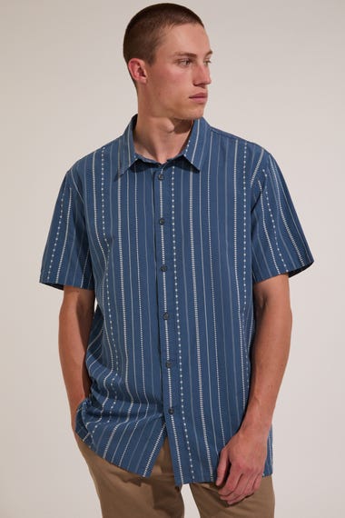 Pacific Stripe Short Sleeve Shirt