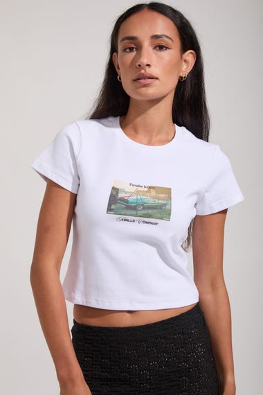 Paradise Is Here Mini T Shirt