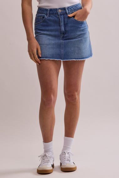 Piper Denim Mini Skirt