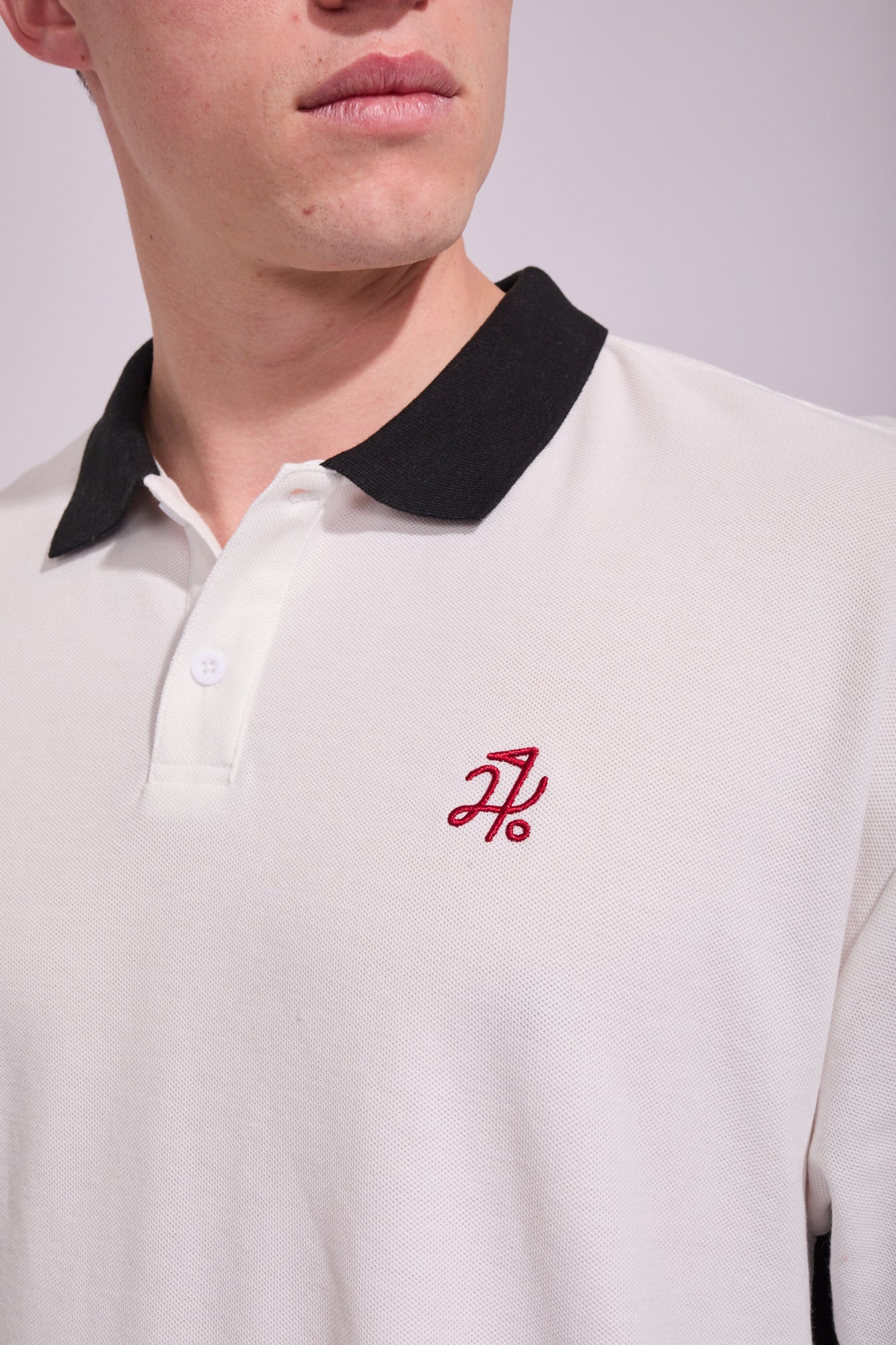 【ホワイト（10）】Brush Stroke Polo Shirt SS Brush Stroke Polo Shirt SS｜サタデーズニューヨークシティの