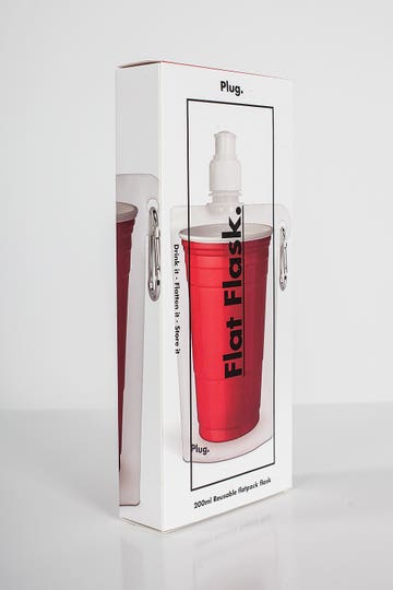Flat Flask