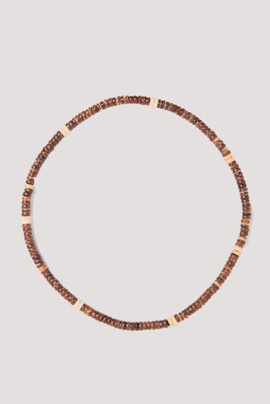 Brown Coconut Necklace