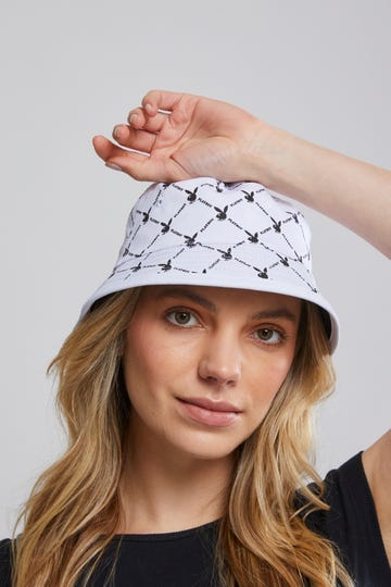 Playboy Bunny Reversible Bucket Hat