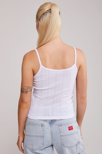 Pointelle Cami Top