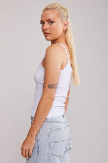 Pointelle Cami Top