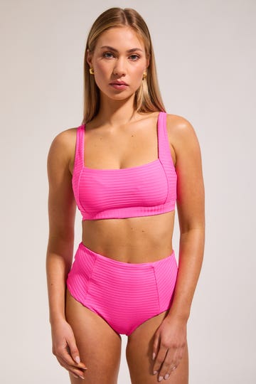Premium Surf D-dd Cup Crop Bikini Top