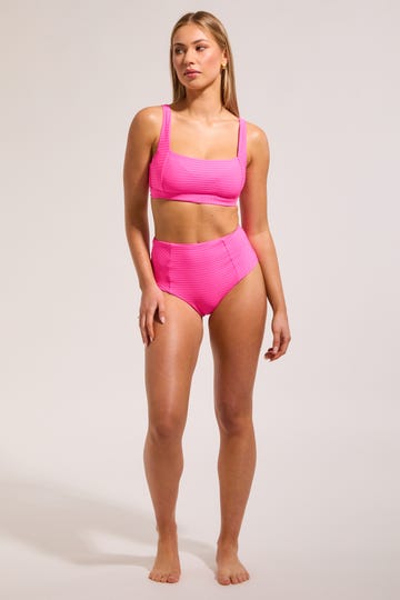 Premium Surf D-dd Cup Crop Bikini Top