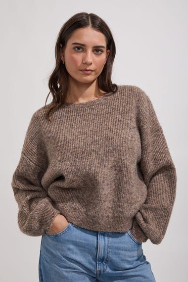 Quinn Knit Sweatshirt