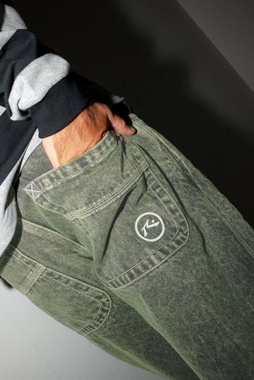 R Dot Baggy Jeans