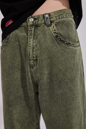 R Dot Baggy Jeans