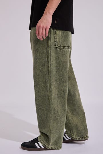 R Dot Baggy Jeans