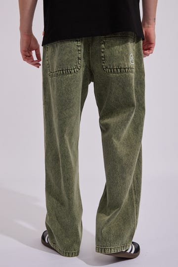 R Dot Baggy Jeans