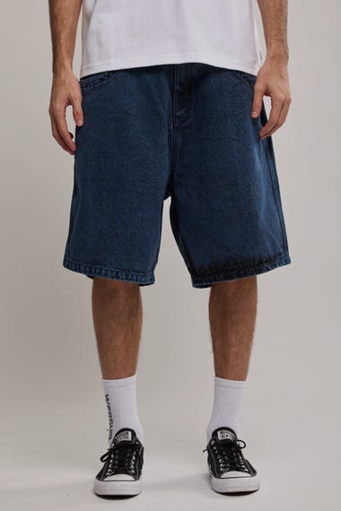 R Dot Baggy Overdye Jorts
