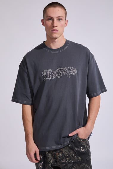Ransom Script Heavy T Shirt