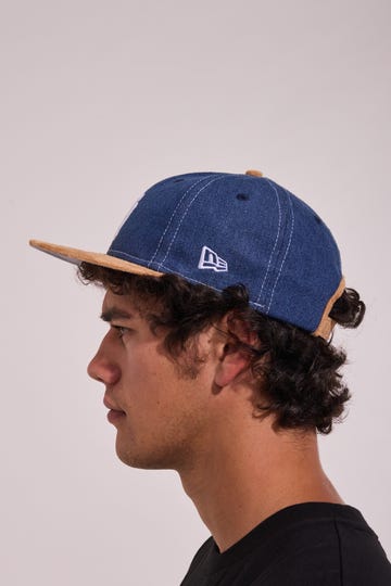 9fifty Rc New York Yankees Denim & Suede Cap
