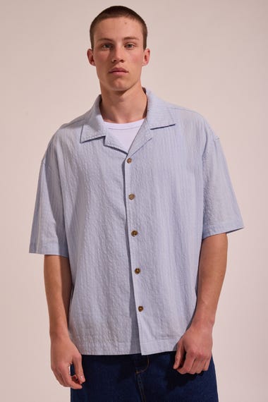 Relaxed Check Short Sleeve Shirt