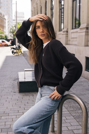 Relaxed Fit Cardigan