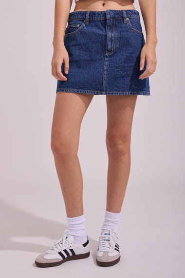 Relaxed Mini Skirt