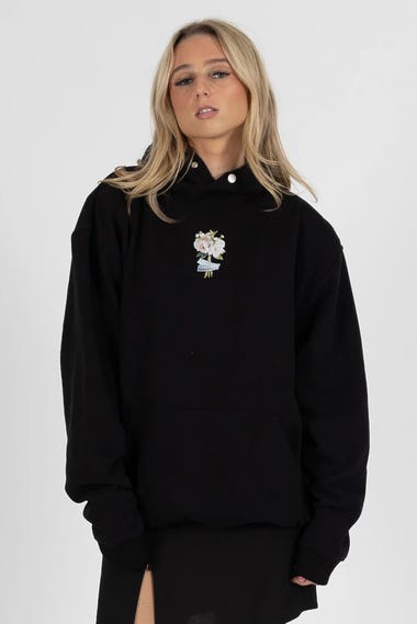 Lil Peonies Ducted Represent Hoodie