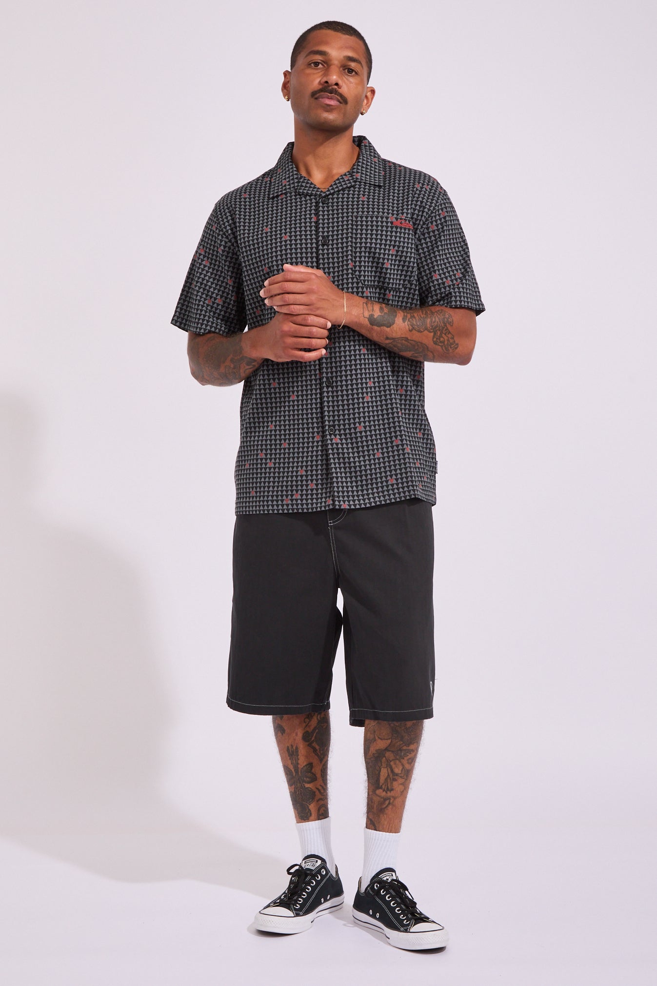 Request Line Herringbone Short | North Beach