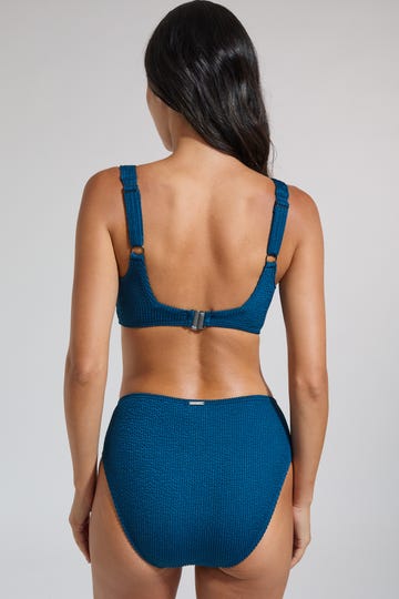 Retro Deco Square Neck Bikini Top