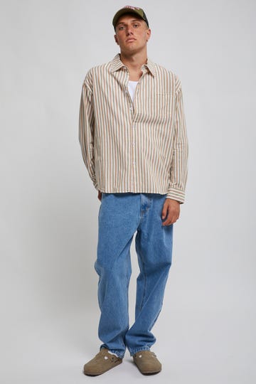 Reynolds Striped Long Sleeve Shirt