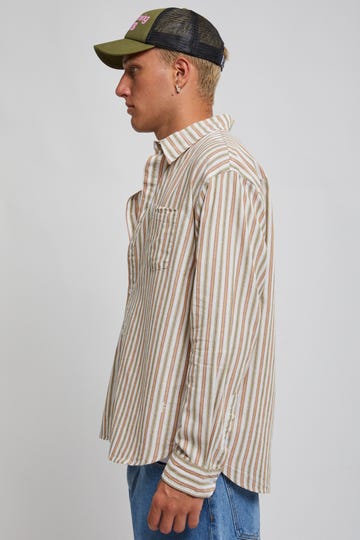 Reynolds Striped Long Sleeve Shirt
