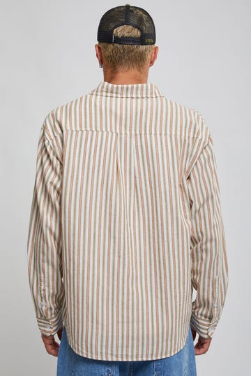 Reynolds Striped Long Sleeve Shirt
