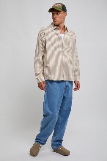 Reynolds Striped Long Sleeve Shirt