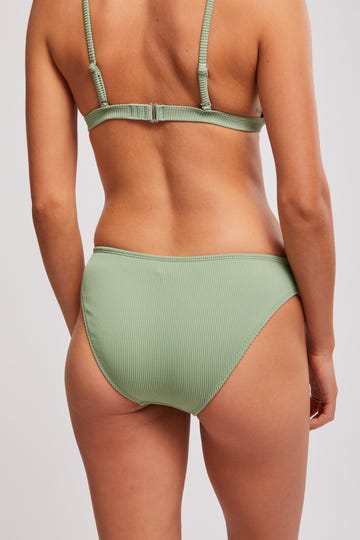 Ribbed Basic Bikini Pants