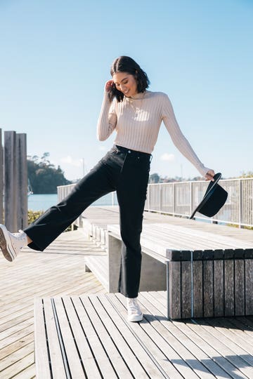 Ribcage Straight Ankle Jeans
