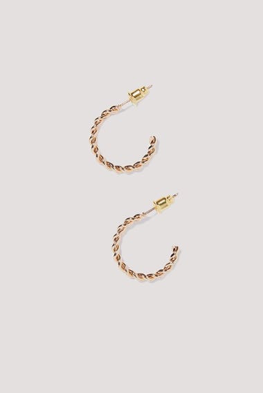Rope Hoop Earrings