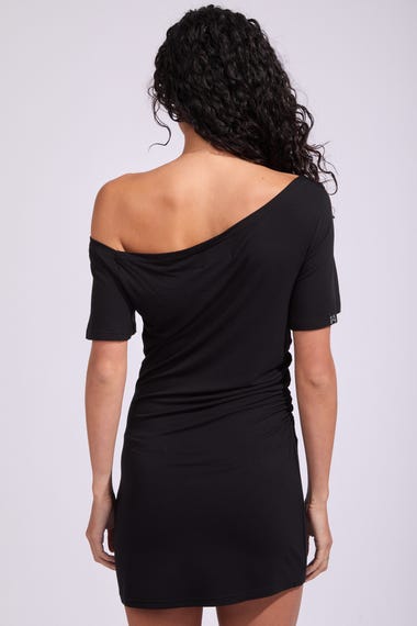guizio black mini dress Guizio Rumi Mini Dress Black / M
