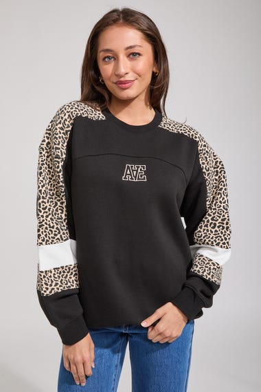 Savannah Oversized Crew Sweatshirt