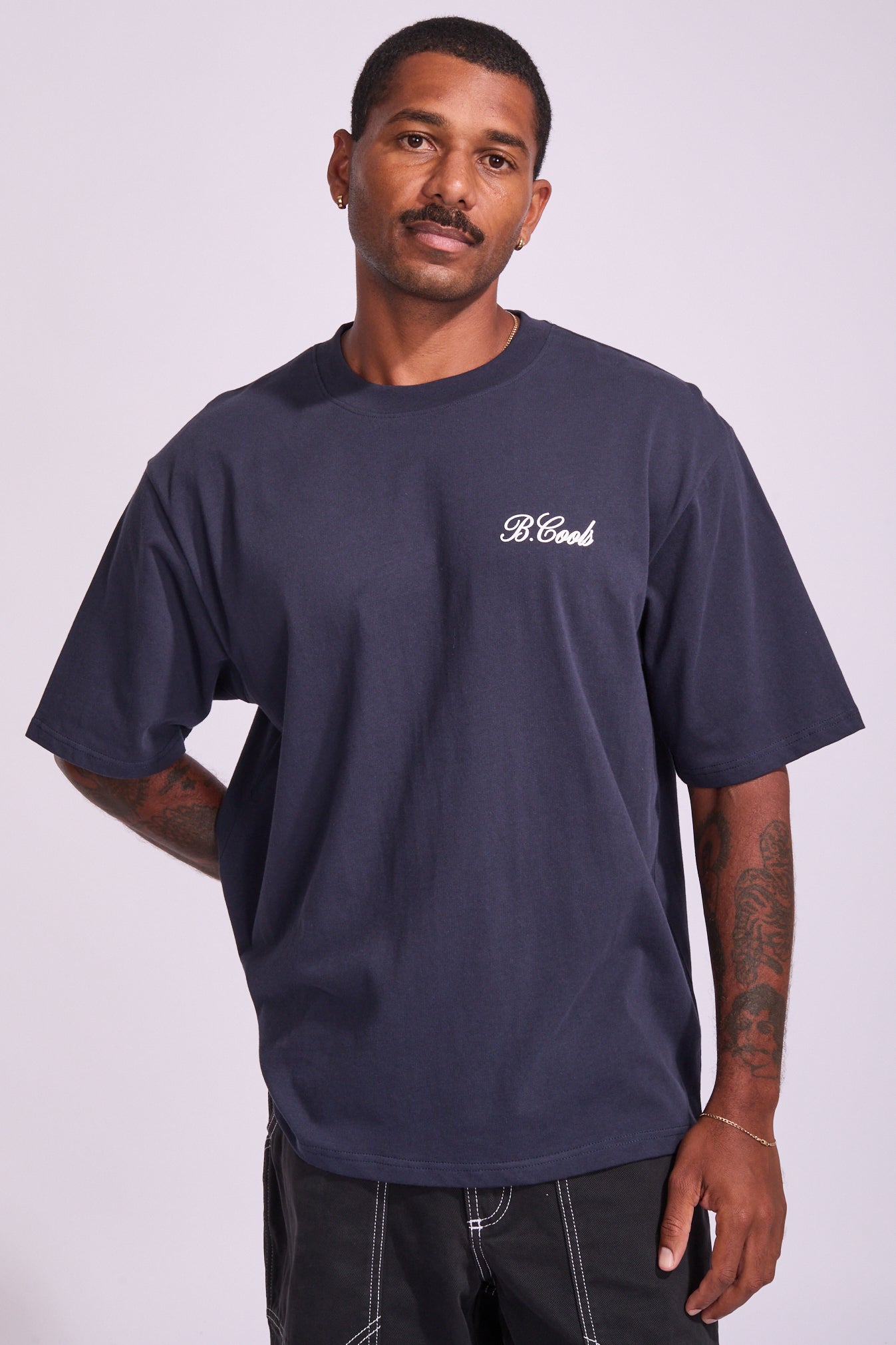 3 Stripe Oversized T Shirt | North Beach