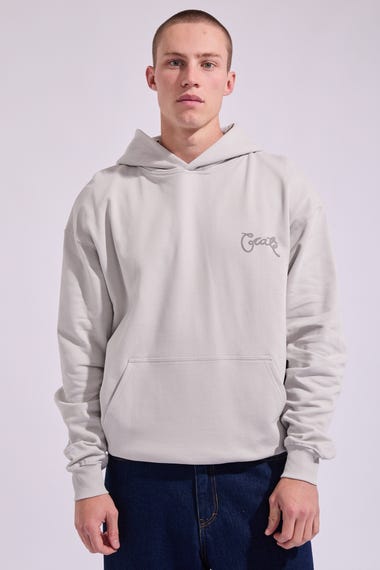 Scripted Box Fit Hoodie