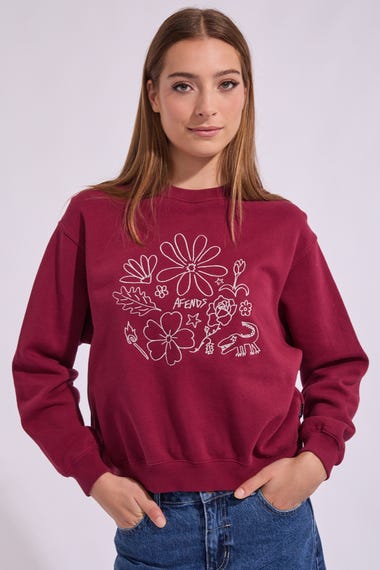 Shapes Recycled Crew Sweatshirt